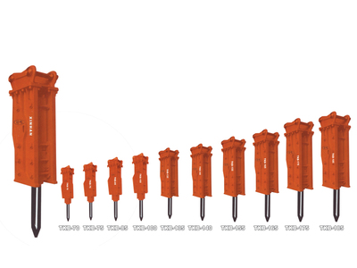天骏工程机械 打造高品质破碎锤，筑力巢湖及全国工程建设